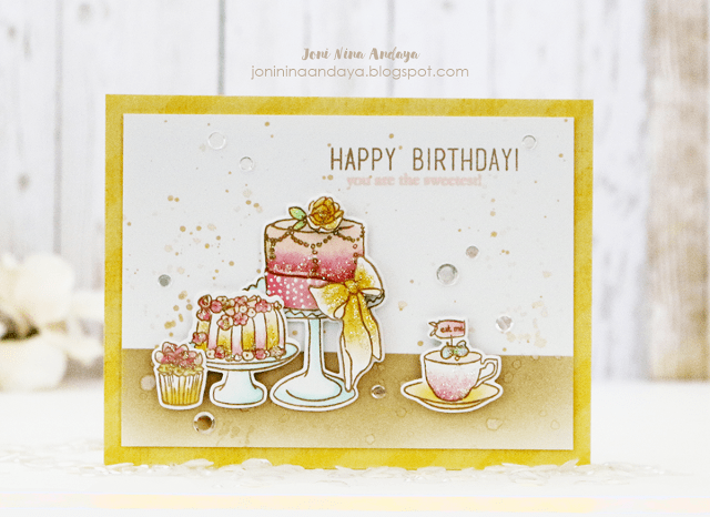 Photocentric Clear Stamps Cake Love Stamp Set