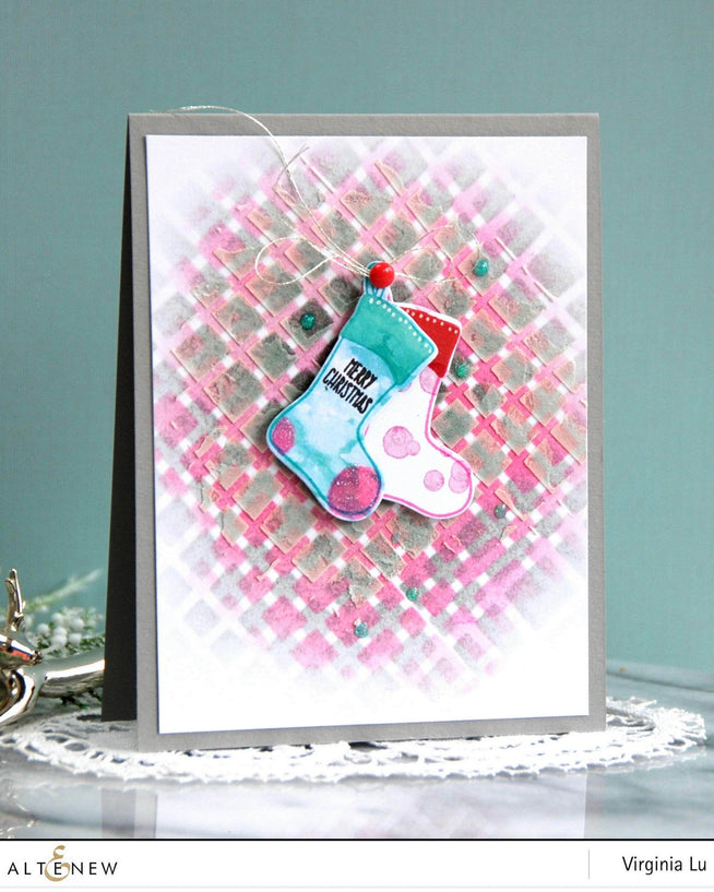 Photocentric Clear Stamps Christmas Stockings Stamp Set