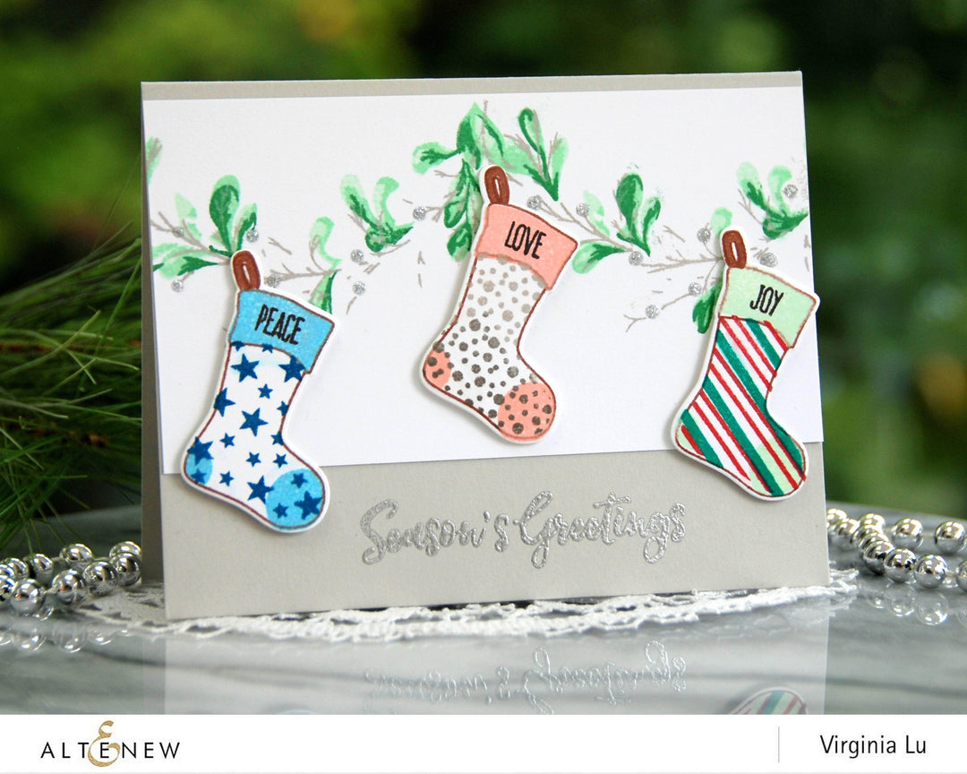 Photocentric Clear Stamps Christmas Stockings Stamp Set