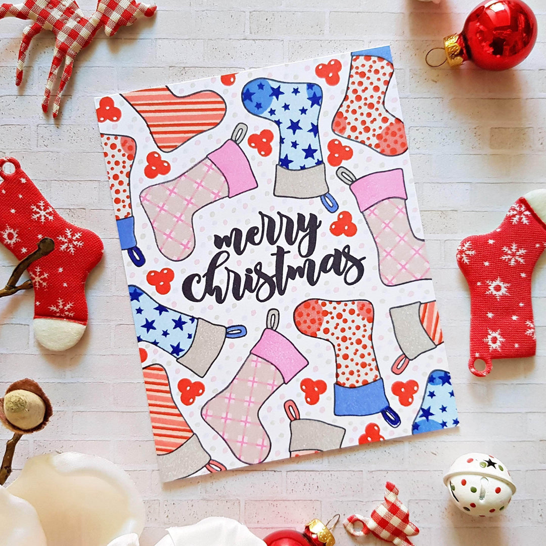 Photocentric Clear Stamps Christmas Stockings Stamp Set