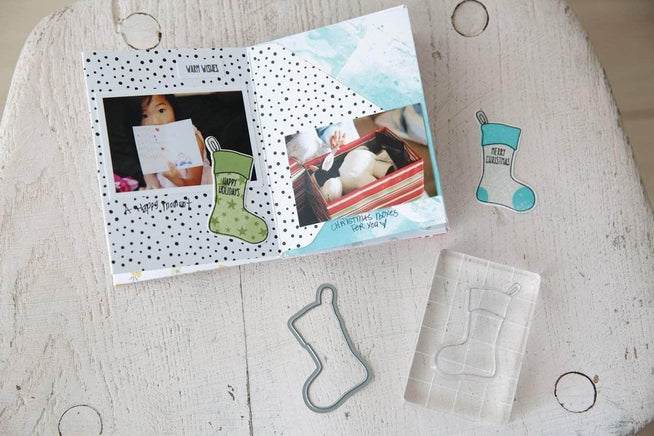 Photocentric Clear Stamps Christmas Stockings Stamp Set