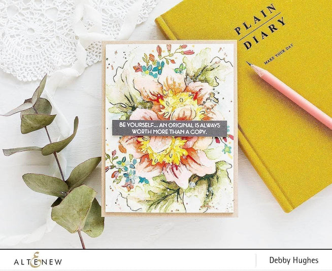 Photocentric Clear Stamps Crown Bloom Stamp Set