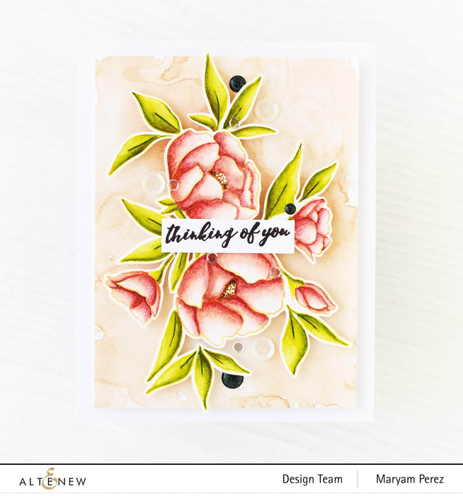 Photocentric Clear Stamps Delicate Bouquet Stamp Set
