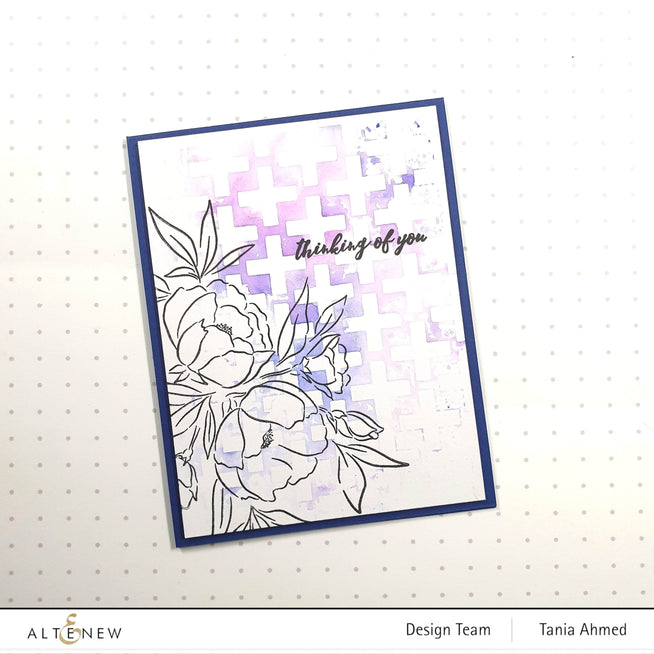Photocentric Clear Stamps Delicate Bouquet Stamp Set