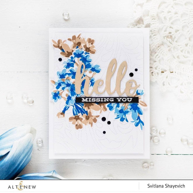 Photocentric Clear Stamps Z - Delicate Clusters Stamp Set