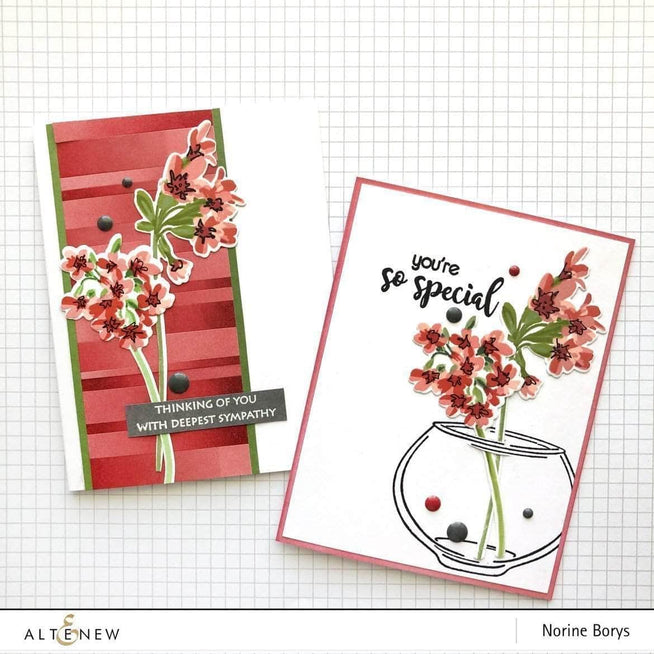Photocentric Clear Stamps Z - Delicate Clusters Stamp Set