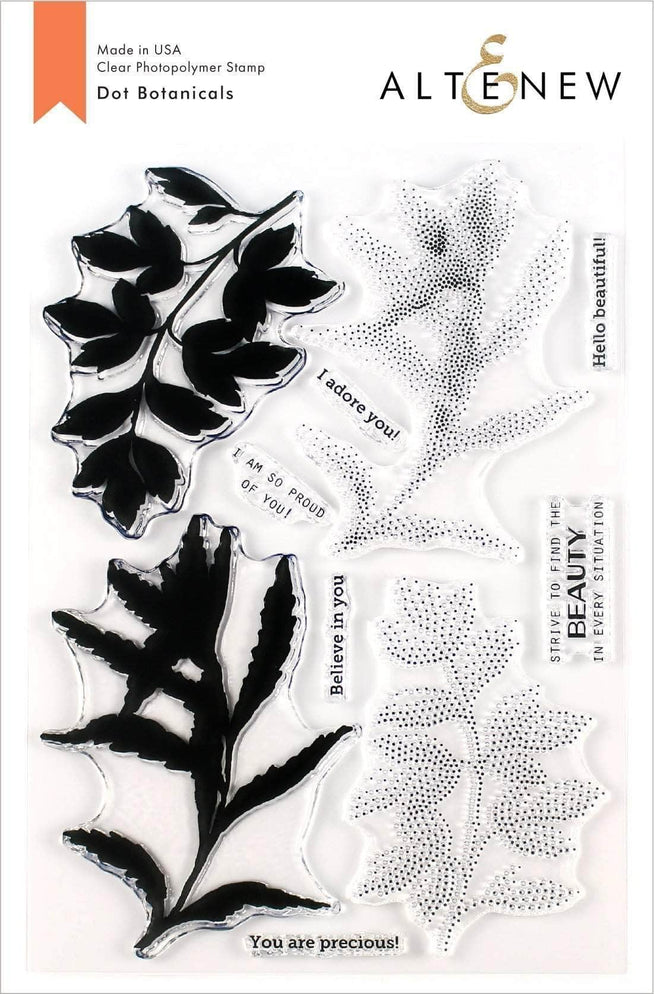 Photocentric Clear Stamps Z - Dot Botanicals Stamp Set
