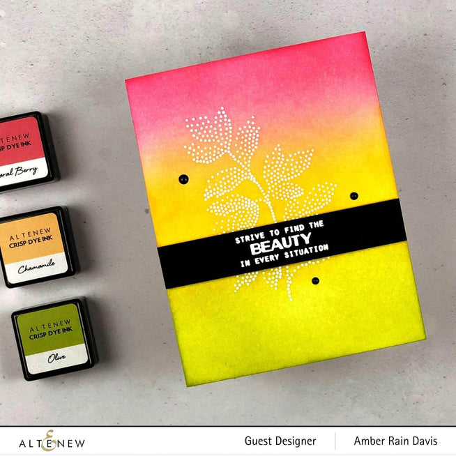 Photocentric Clear Stamps Z - Dot Botanicals Stamp Set