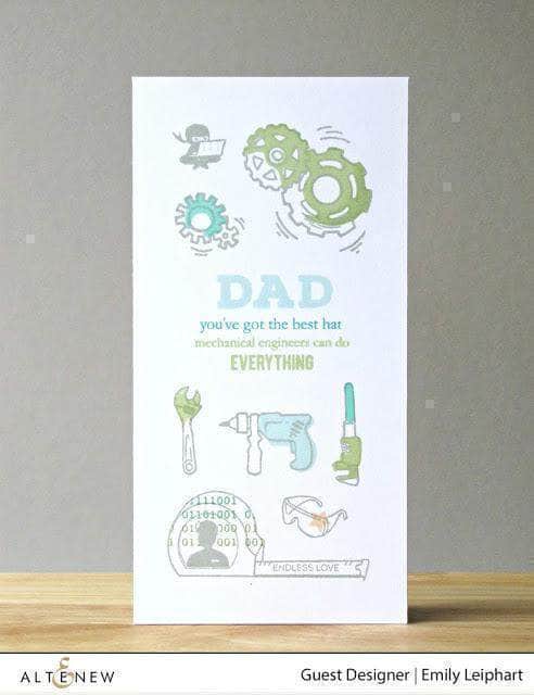 Photocentric Clear Stamps Engineers Rule Stamp Set