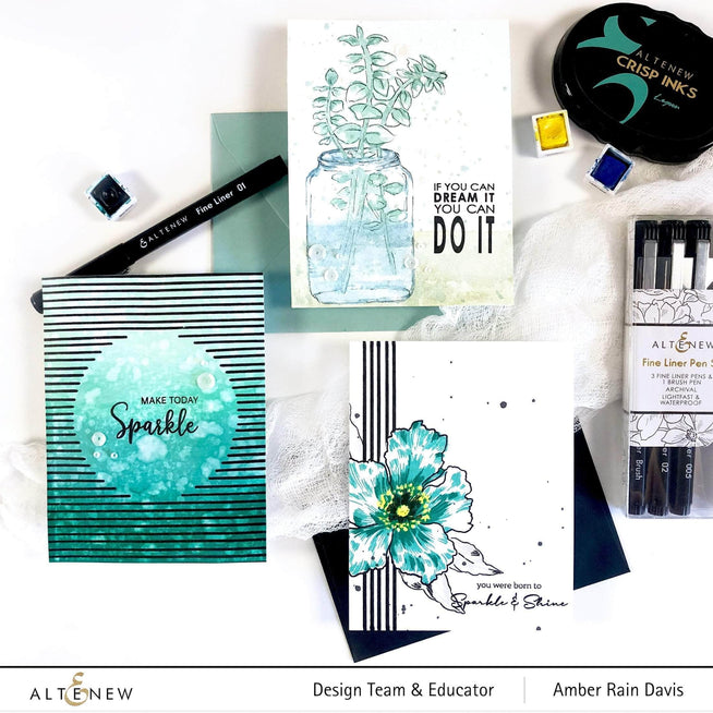 Photocentric Clear Stamps Eucalyptus Jar Stamp Set