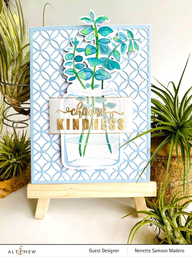 Photocentric Clear Stamps Eucalyptus Jar Stamp Set