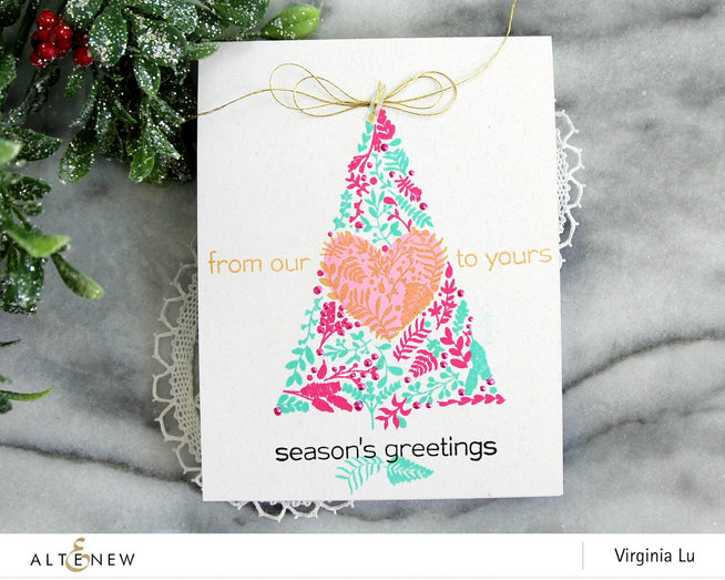 Photocentric Clear Stamps Festive Foliage Stamp Set