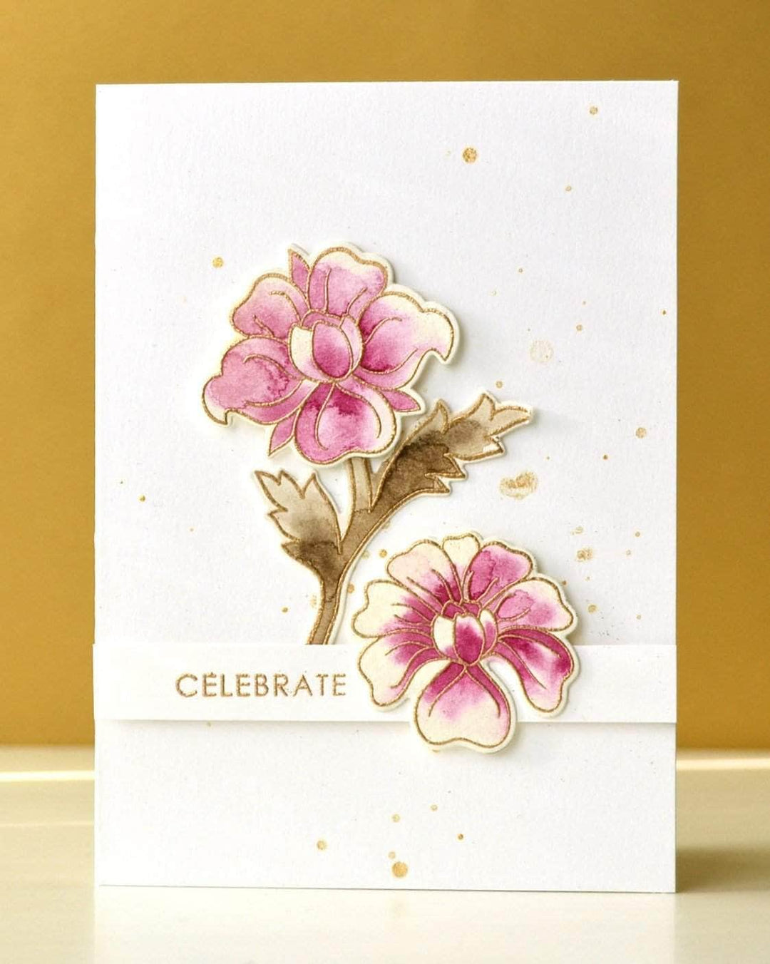 Photocentric Clear Stamps Floral Motifs Stamp Set