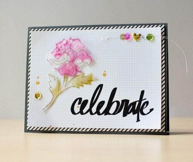 Photocentric Clear Stamps Floral Motifs Stamp Set