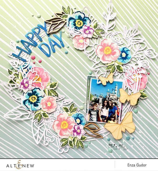Photocentric Clear Stamps Flower Arrangement Stamp Set