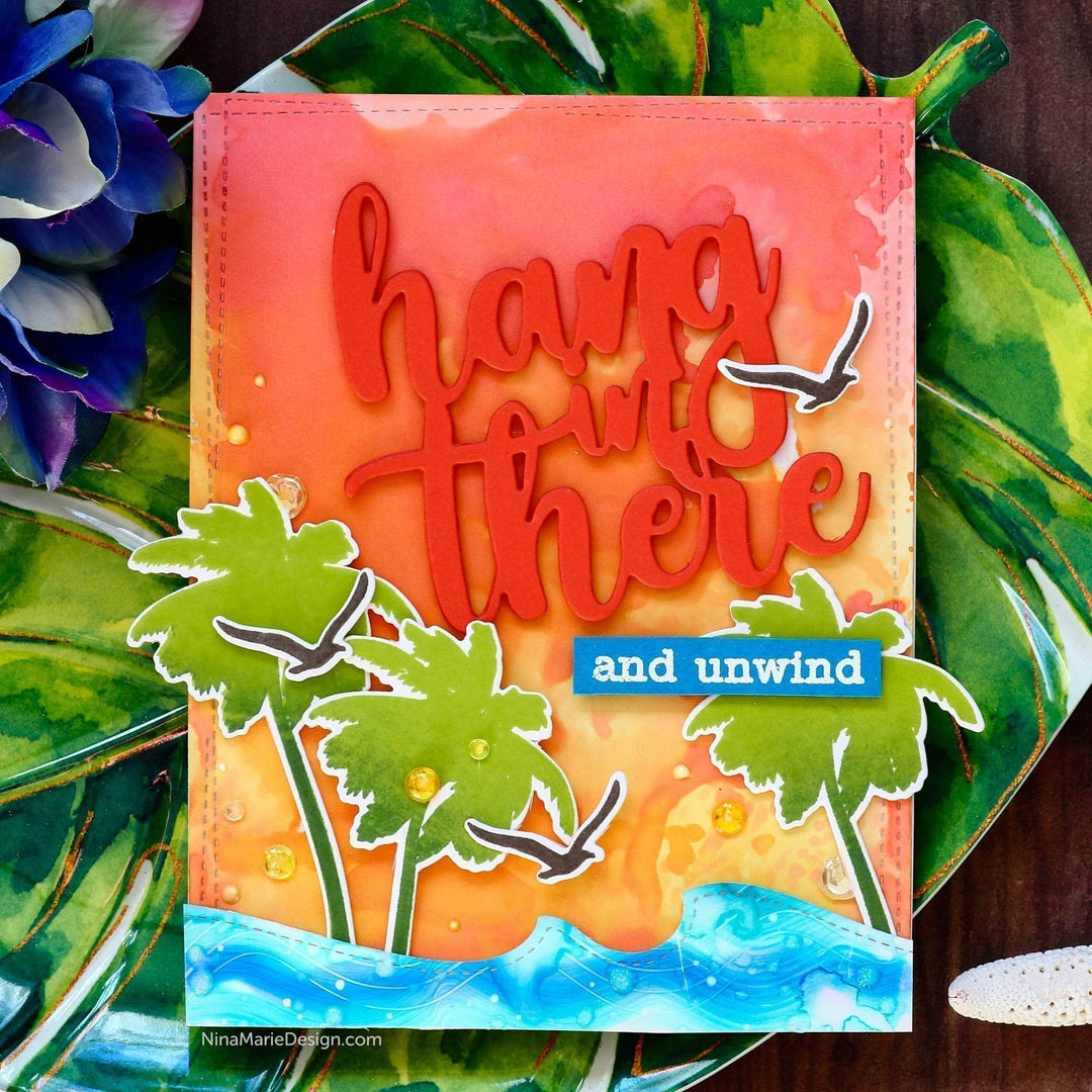 Photocentric Clear Stamps Gradient Sunset Stamp Set
