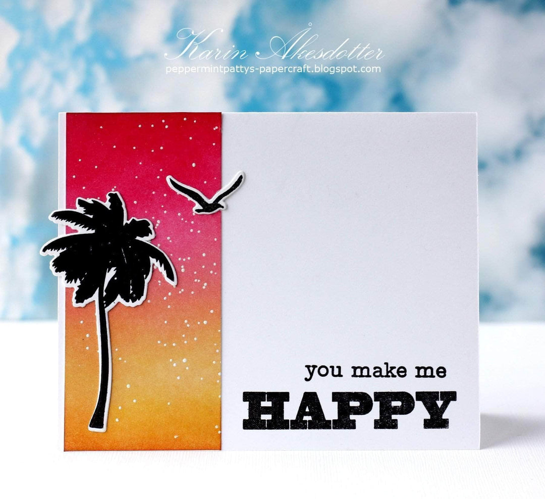 Z - Gradient Sunset Stamp Set