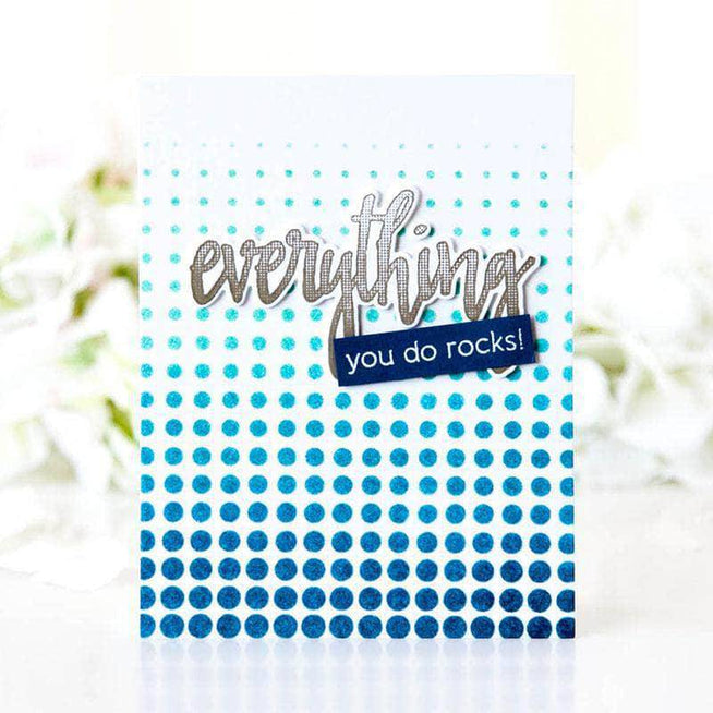 Photocentric Clear Stamps Halftone Everything Stamp Set