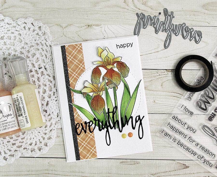 Photocentric Clear Stamps Halftone Everything Stamp Set