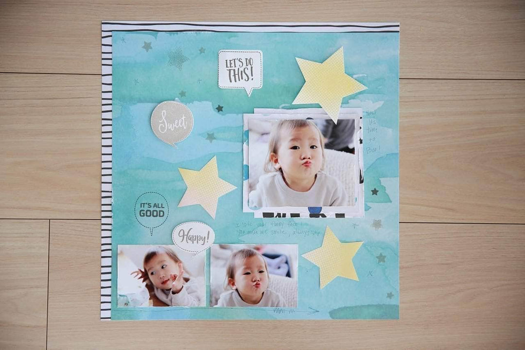 Photocentric Clear Stamps Halftone Stars Stamp Set