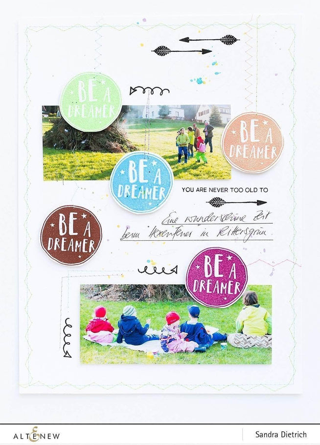 Photocentric Clear Stamps Happy Dreams Stamp Set