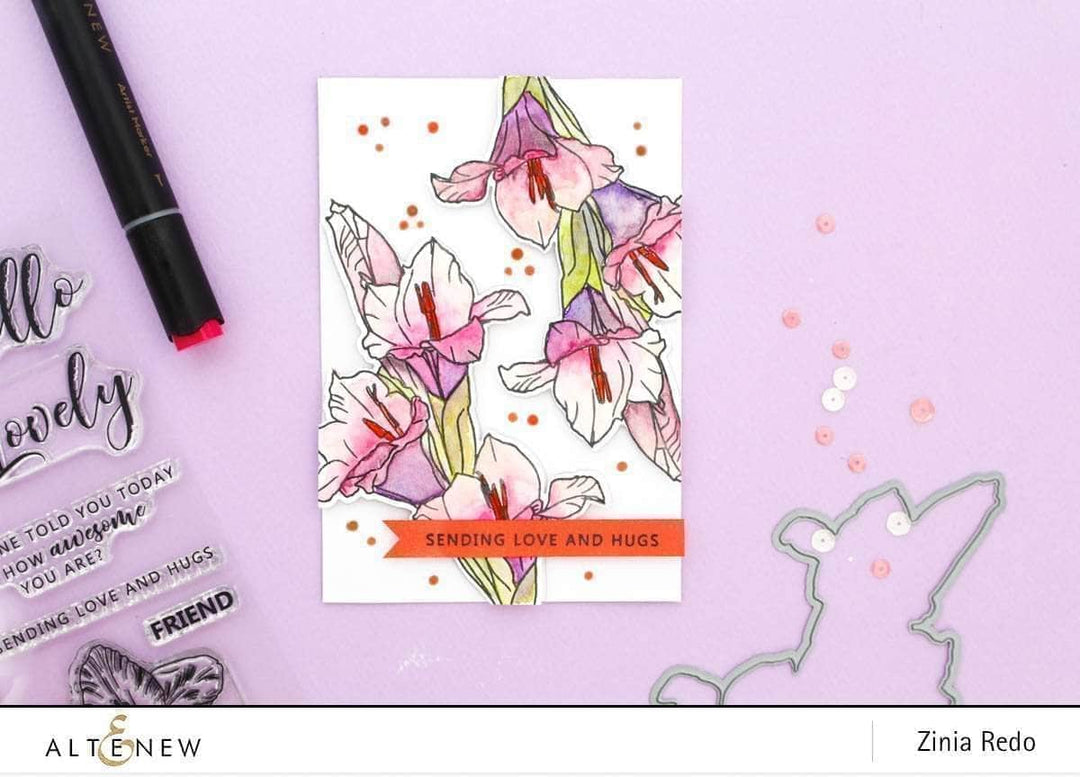 Photocentric Clear Stamps Hello Gorgeous Stamp Set