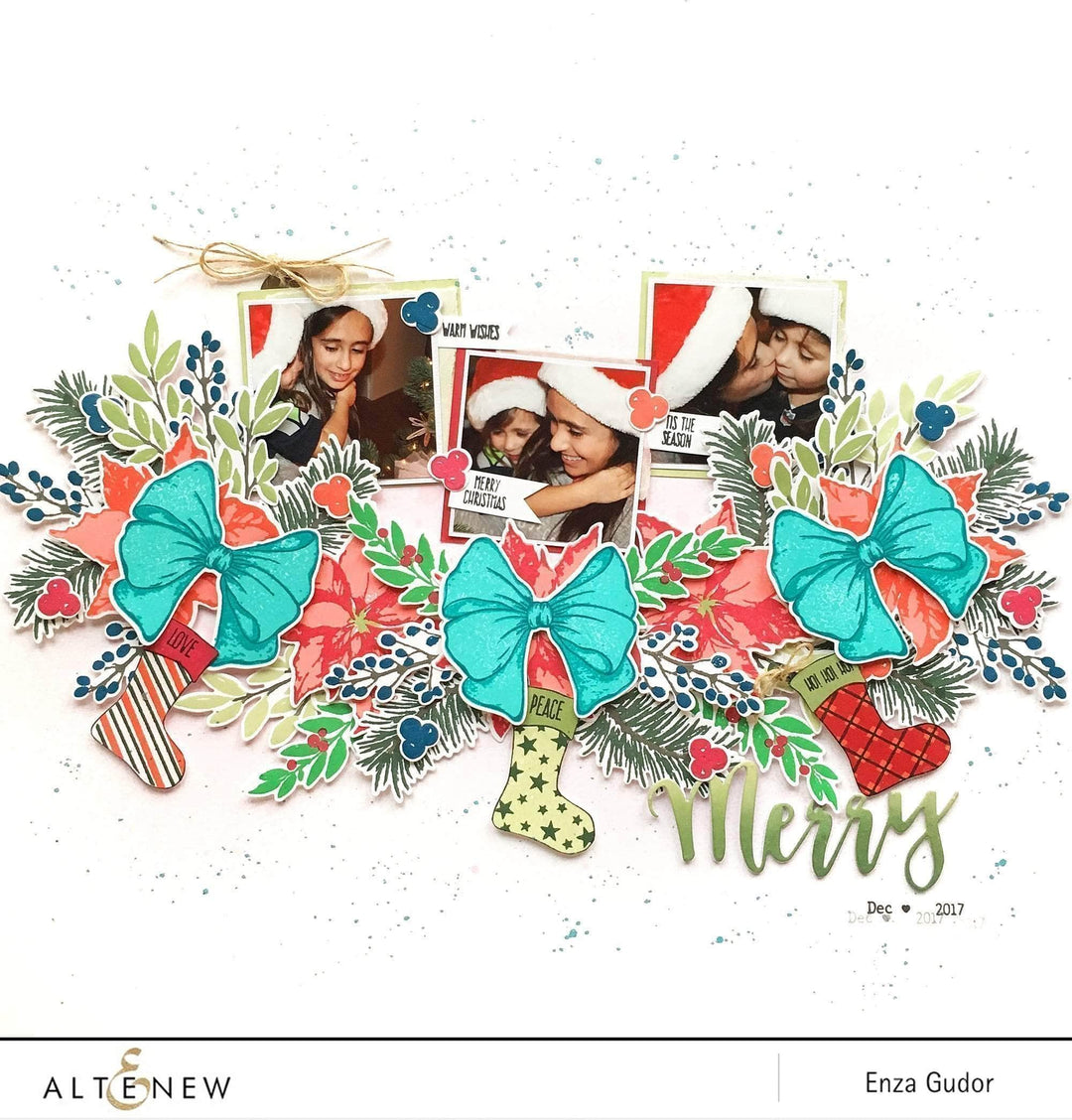 Photocentric Clear Stamps Z - Holiday Bow Stamp Set