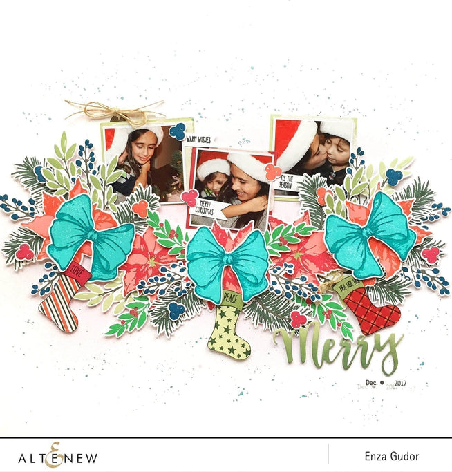 Photocentric Clear Stamps Z - Holiday Bow Stamp Set