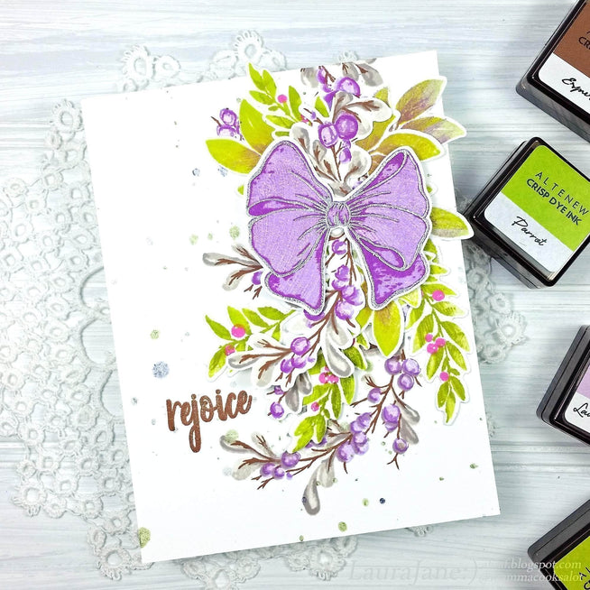 Photocentric Clear Stamps Z - Holiday Bow Stamp Set