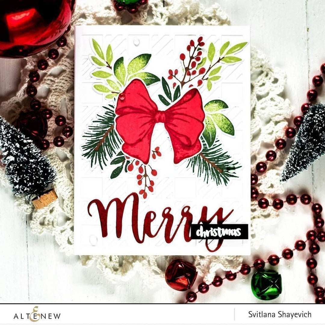 Photocentric Clear Stamps Z - Holiday Bow Stamp Set