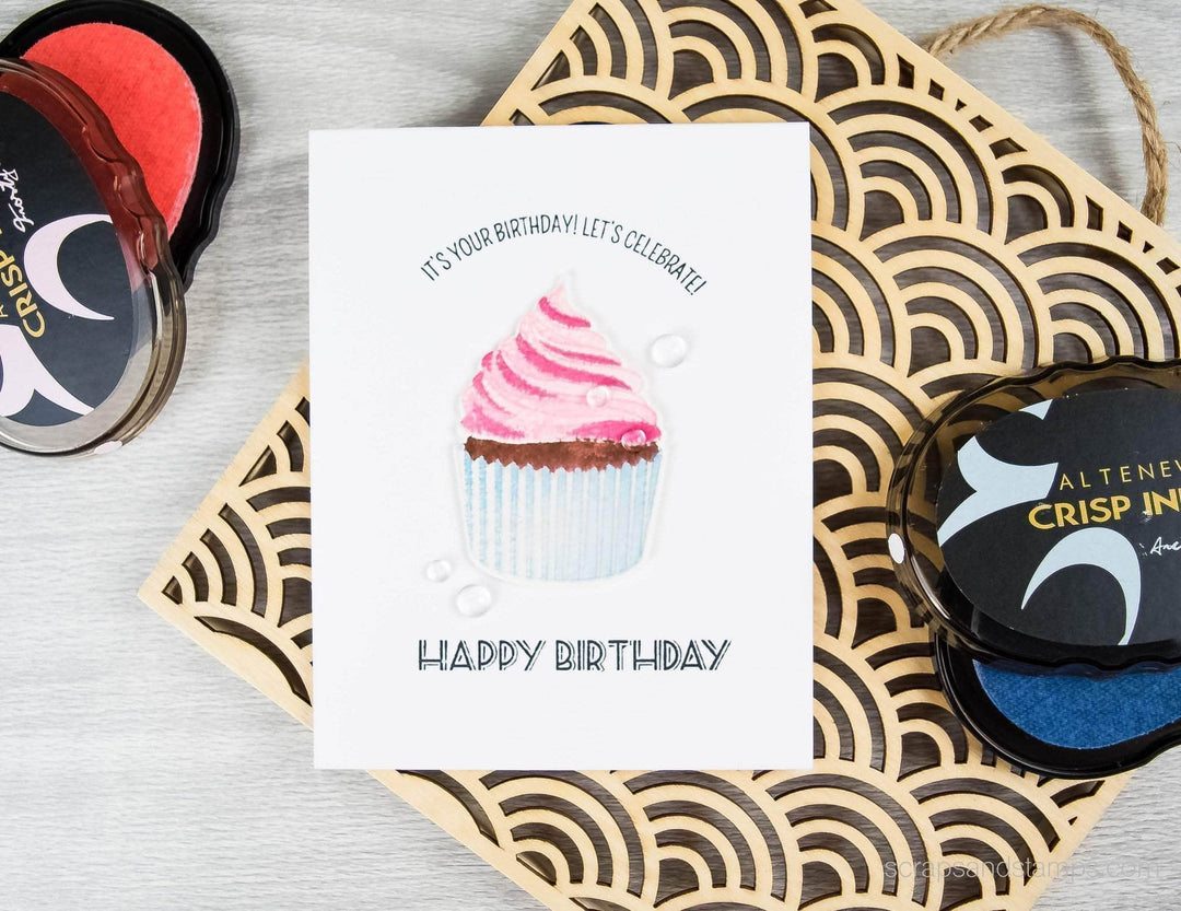 Photocentric Clear Stamps Layered Cupcake Stamp Set