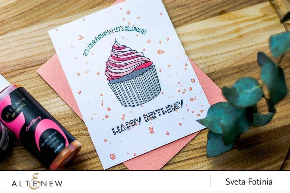 Photocentric Clear Stamps Layered Cupcake Stamp Set