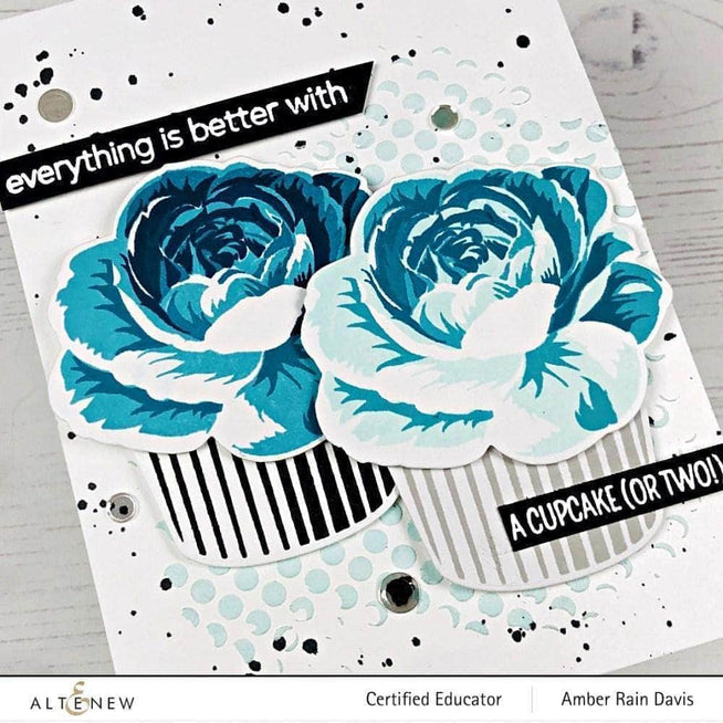 Photocentric Clear Stamps Layered Cupcake Stamp Set