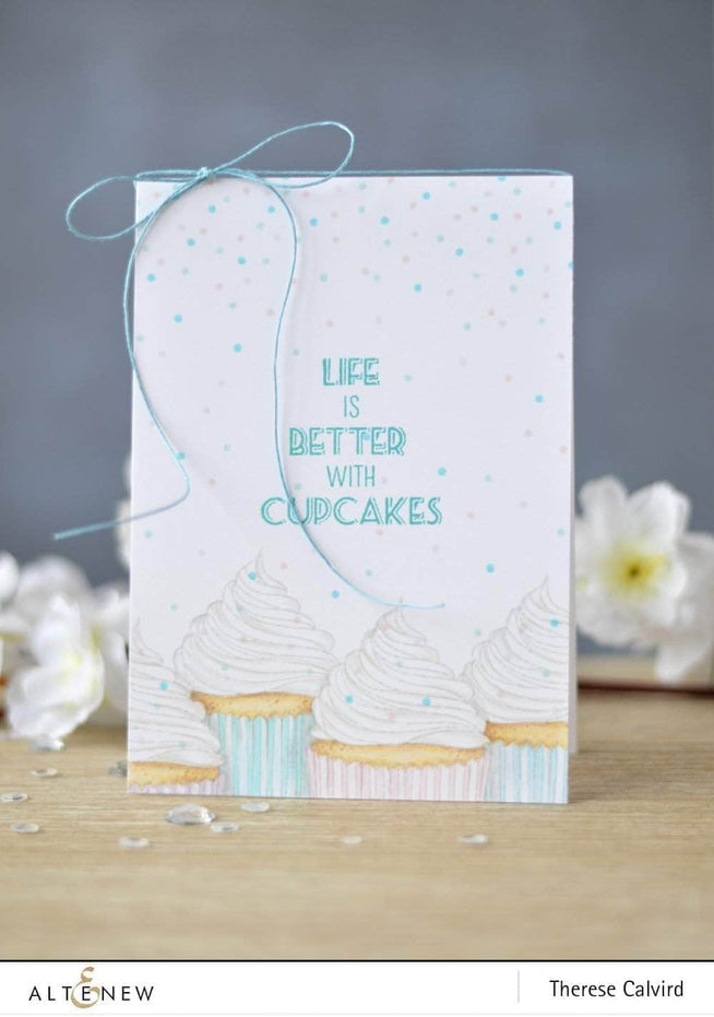 Photocentric Clear Stamps Layered Cupcake Stamp Set