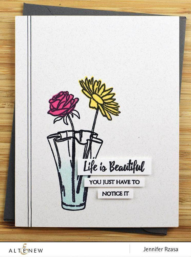 Photocentric Clear Stamps Life is Beautiful Stamp Set