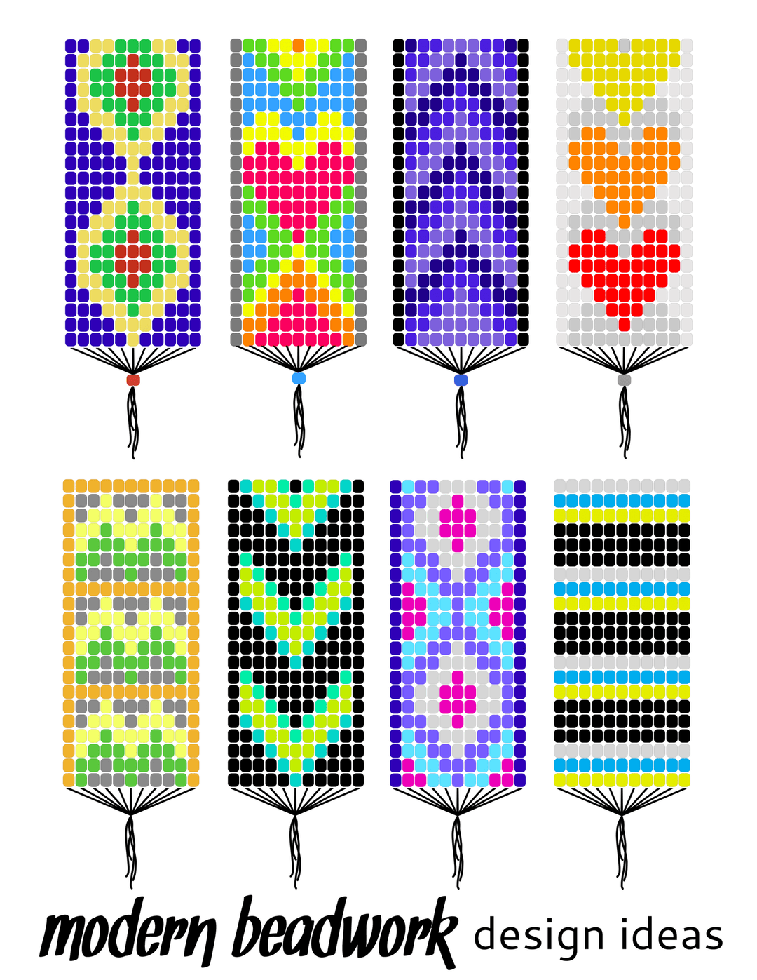 Altenew Clear Stamps Z - Modern Beadwork Stamp Set