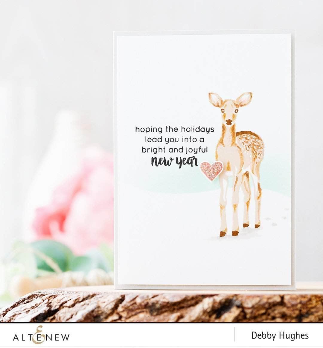 Photocentric Clear Stamps Modern Deer Stamp Set