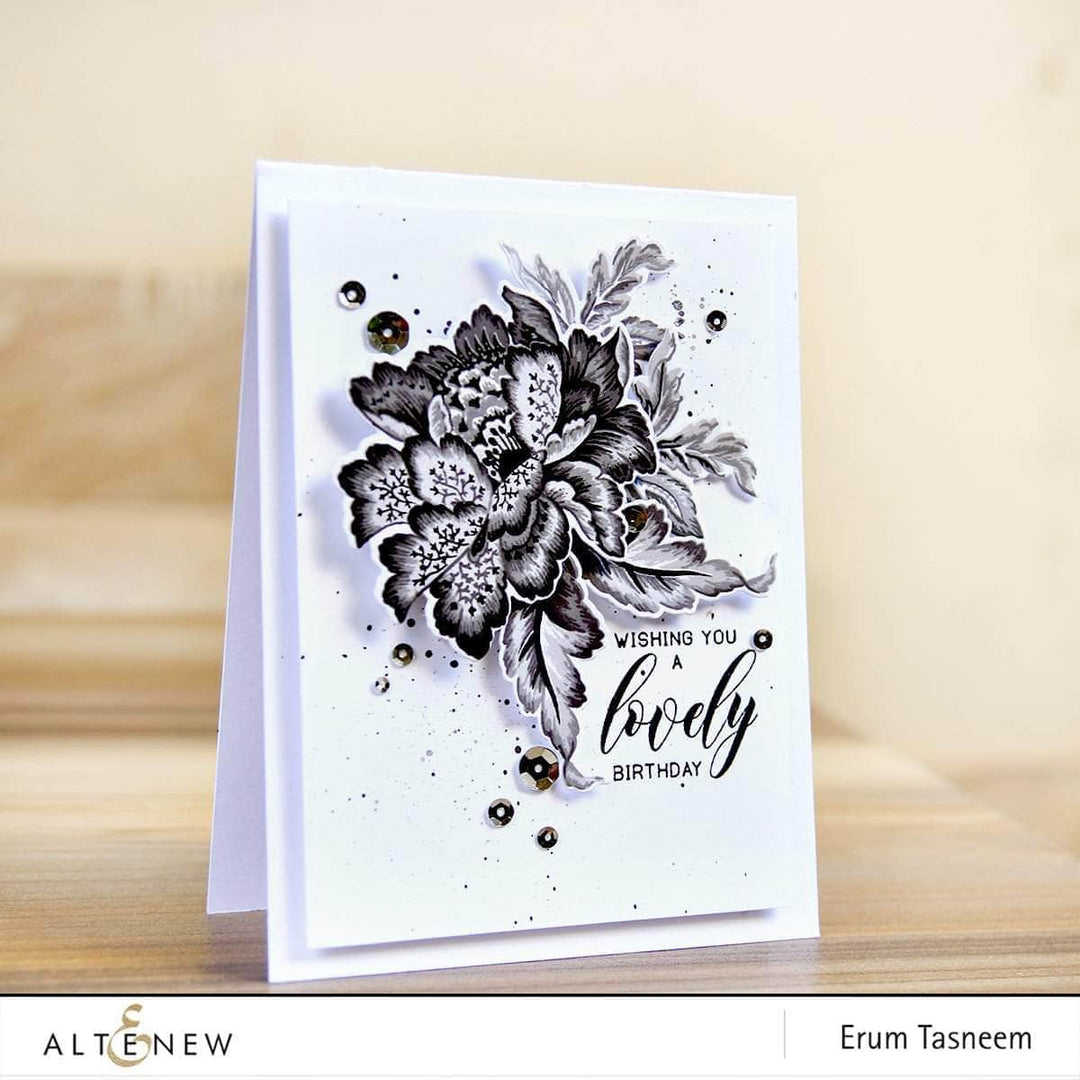 Photocentric Clear Stamps Ornamental Flower Stamp Set