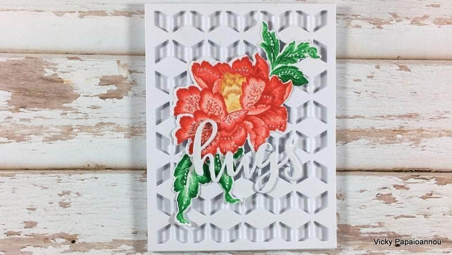 Photocentric Clear Stamps Ornamental Flower Stamp Set