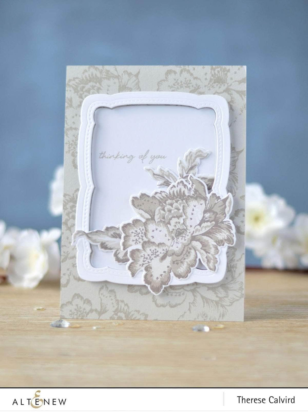 Photocentric Clear Stamps Ornamental Flower Stamp Set