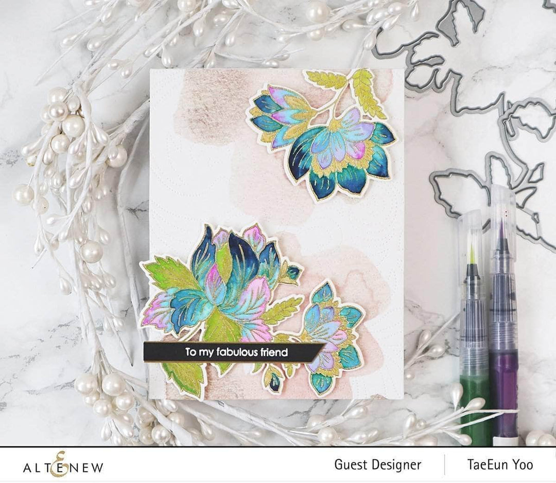 Photocentric Clear Stamps Ornate Foliage Stamp Set