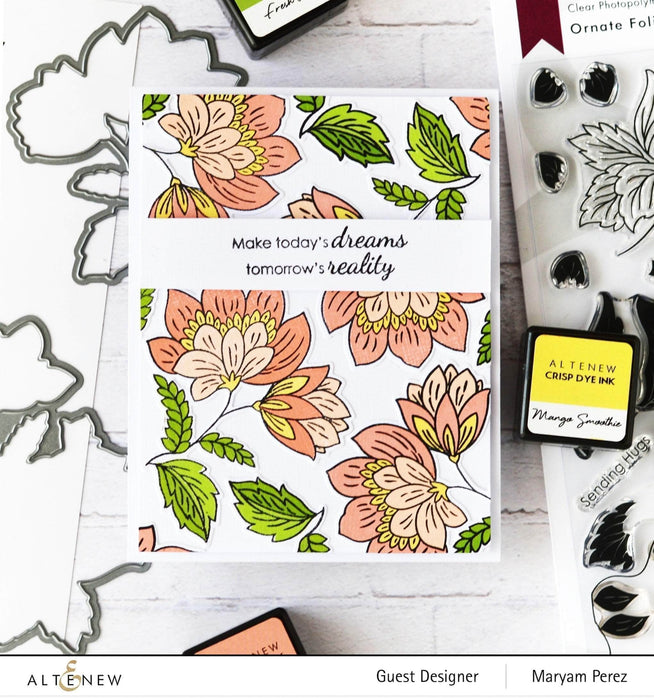 Photocentric Clear Stamps Ornate Foliage Stamp Set