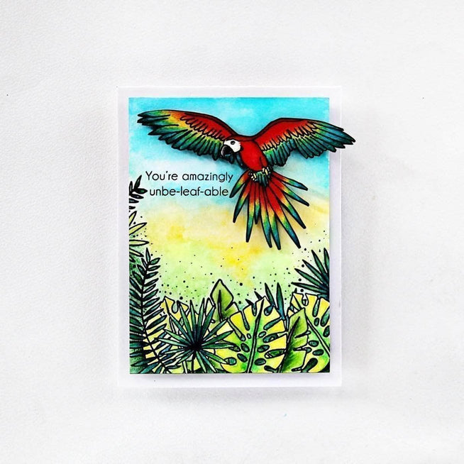Photocentric Clear Stamps Parrot Paradise Stamp Set