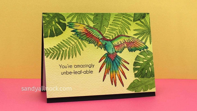 Photocentric Clear Stamps Parrot Paradise Stamp Set