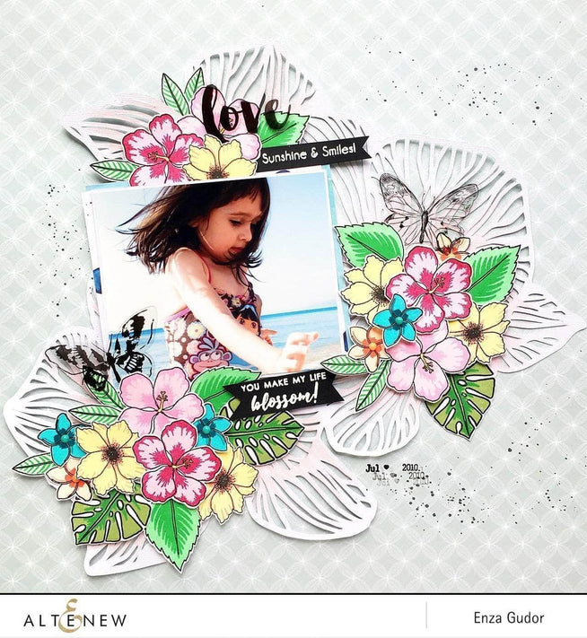 Photocentric Clear Stamps Parrot Paradise Stamp Set