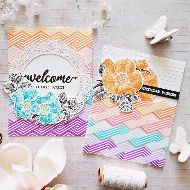 Photocentric Clear Stamps Pattern Power Stamp Set