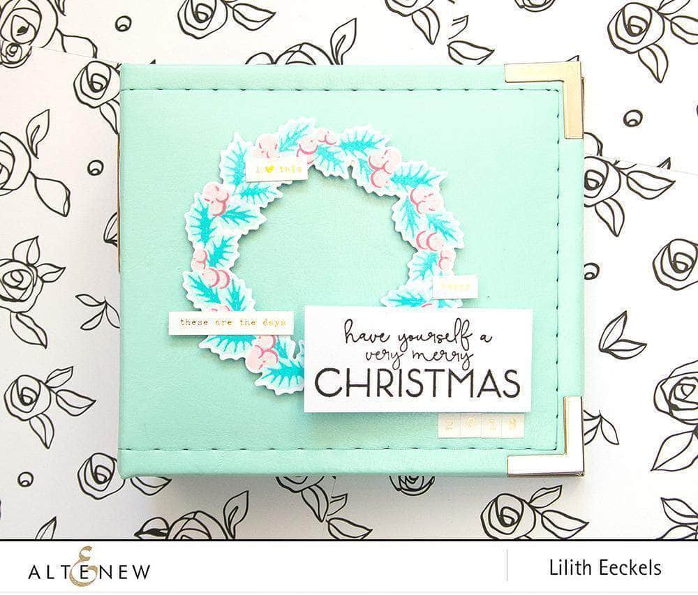 Photocentric Clear Stamps Peaceful Wreath Stamp Set