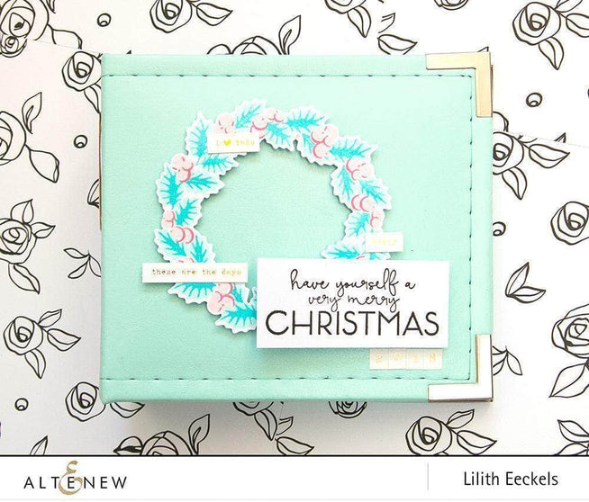 Photocentric Clear Stamps Peaceful Wreath Stamp Set