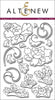 Photocentric Clear Stamps Peony Scrolls Stamp Set