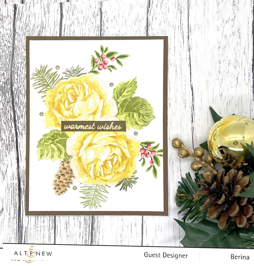 Photocentric Clear Stamps Pine Cone Stamp Set